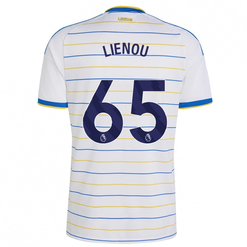 Danxen Mulher Camisola Jayden Lienou #65 Vermelho Amarelo Azul Principal 2026/27 Camisa