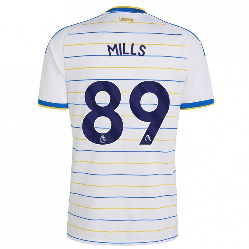Danxen Mulher Camisola Callum Mills #89 Vermelho Amarelo Azul Principal 2026/27 Camisa