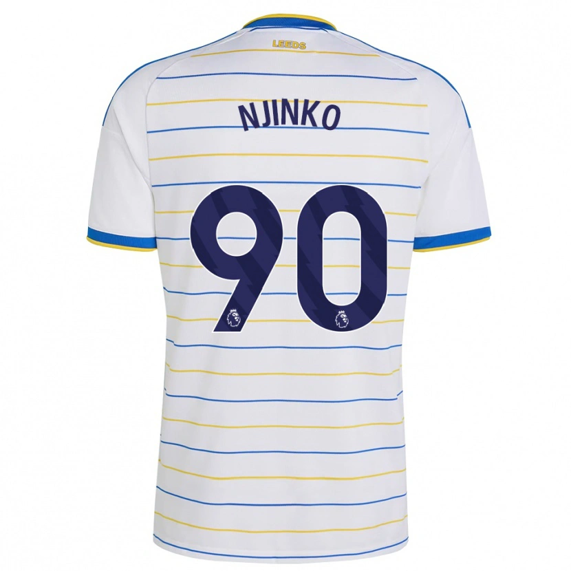 Danxen Mulher Camisola Carrick Njinko #90 Vermelho Amarelo Azul Principal 2026/27 Camisa