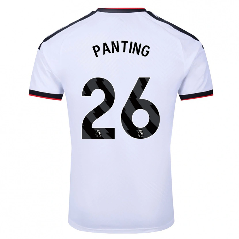 Danxen Mulher Camisola Rachel Panting #26 Branco Preto Vermelho Principal 2026/27 Camisa