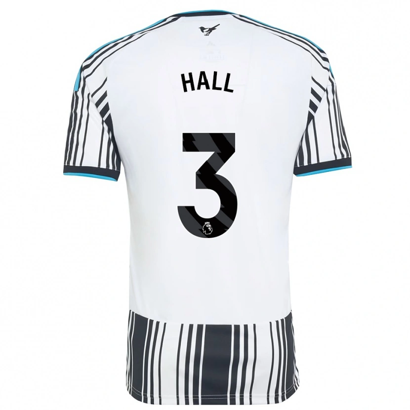 Danxen Mulher Camisola Lewis Hall #3 Skyblue Preto Branco Principal 2026/27 Camisa