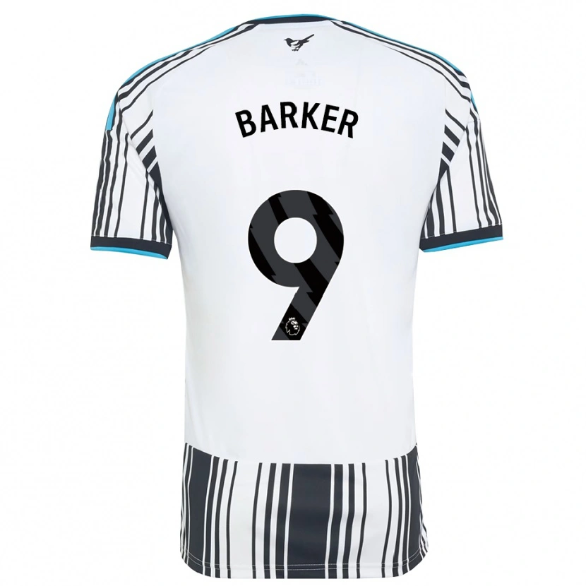 Danxen Mulher Camisola Katie Barker #9 Skyblue Preto Branco Principal 2026/27 Camisa
