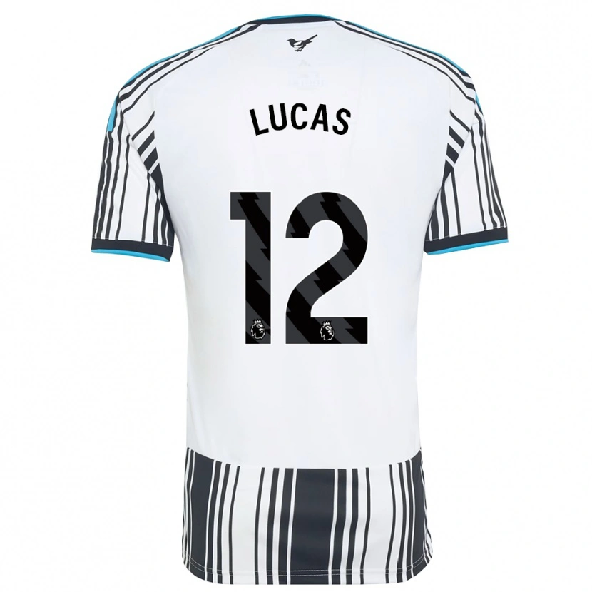Danxen Mulher Camisola Kayden Lucas #12 Skyblue Preto Branco Principal 2026/27 Camisa