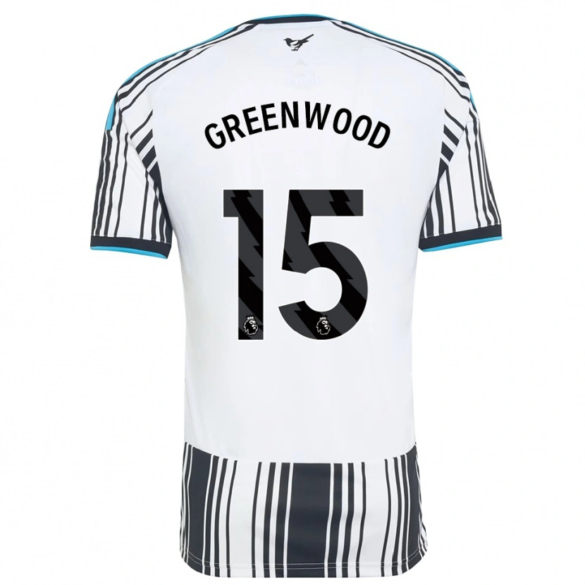 Danxen Mulher Camisola Hannah Greenwood #15 Skyblue Preto Branco Principal 2026/27 Camisa