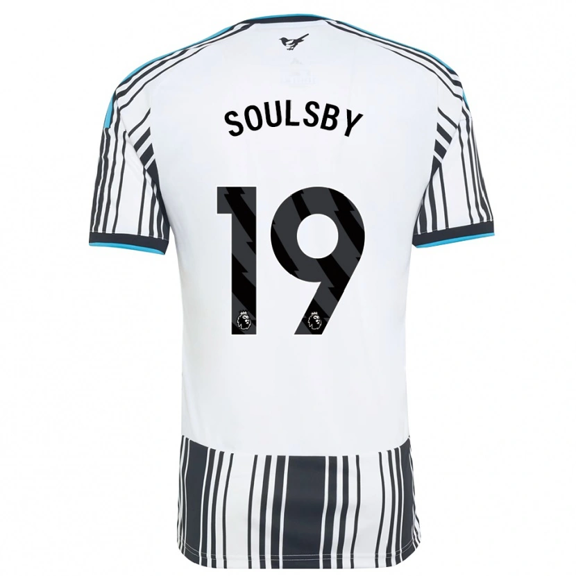 Danxen Mulher Camisola Anna Soulsby #19 Skyblue Preto Branco Principal 2026/27 Camisa