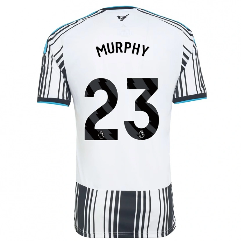 Danxen Mulher Camisola Jacob Murphy #23 Skyblue Preto Branco Principal 2026/27 Camisa