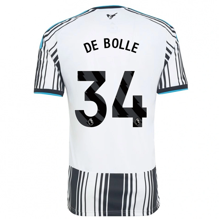 Danxen Mulher Camisola Lucas De Bolle #34 Skyblue Preto Branco Principal 2026/27 Camisa