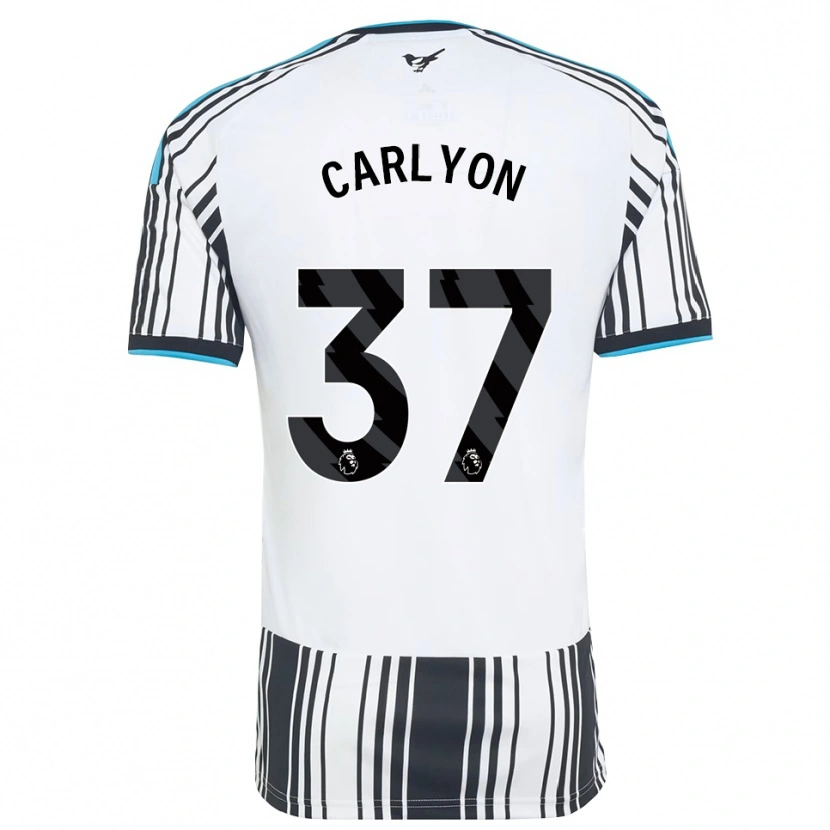 Danxen Mulher Camisola Nathan Carlyon #37 Skyblue Preto Branco Principal 2026/27 Camisa
