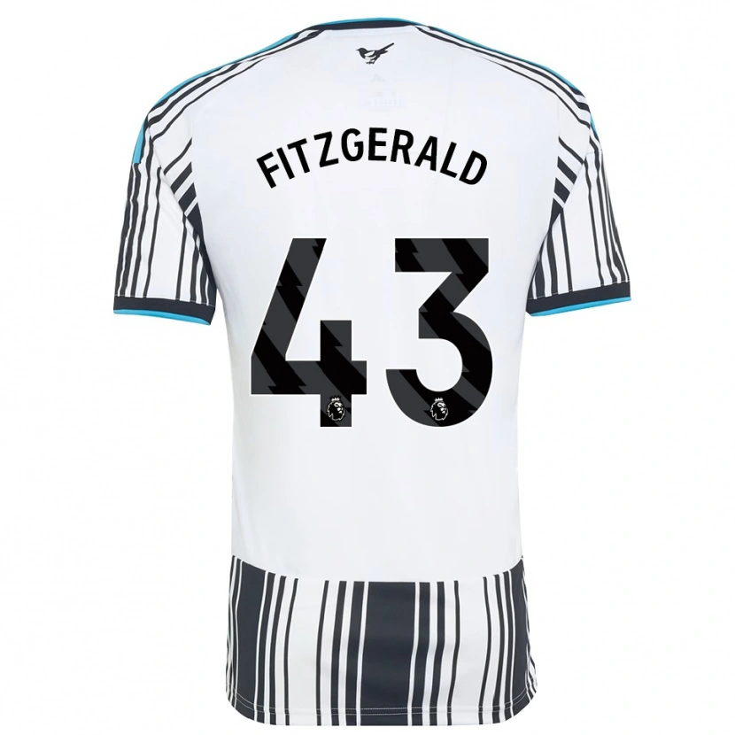 Danxen Mulher Camisola Kyle Fitzgerald #43 Skyblue Preto Branco Principal 2026/27 Camisa