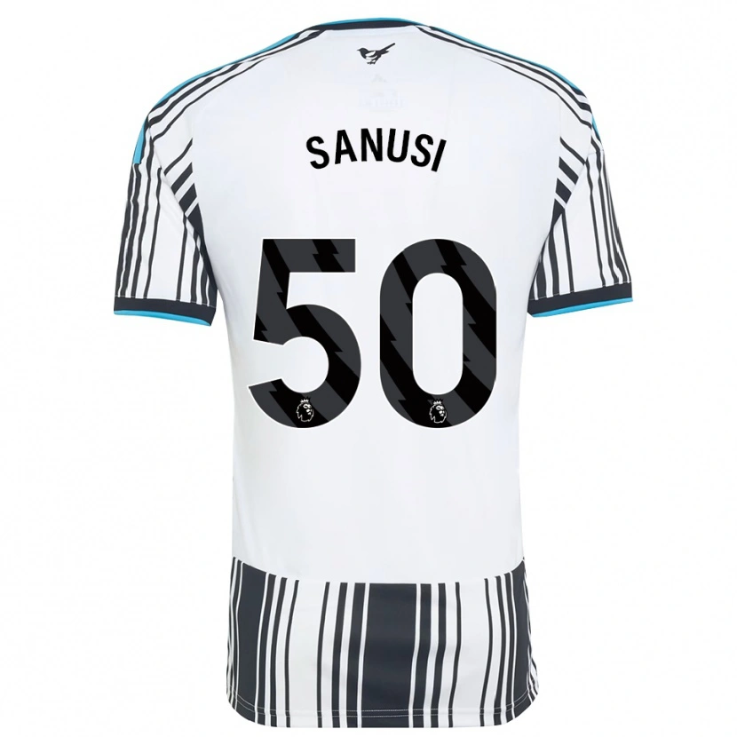 Danxen Mulher Camisola Trevan Sanusi #50 Skyblue Preto Branco Principal 2026/27 Camisa