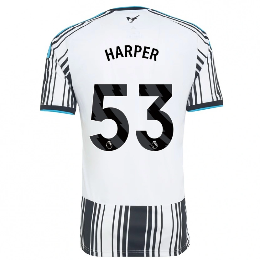 Danxen Mulher Camisola Fraser Harper #53 Skyblue Preto Branco Principal 2026/27 Camisa