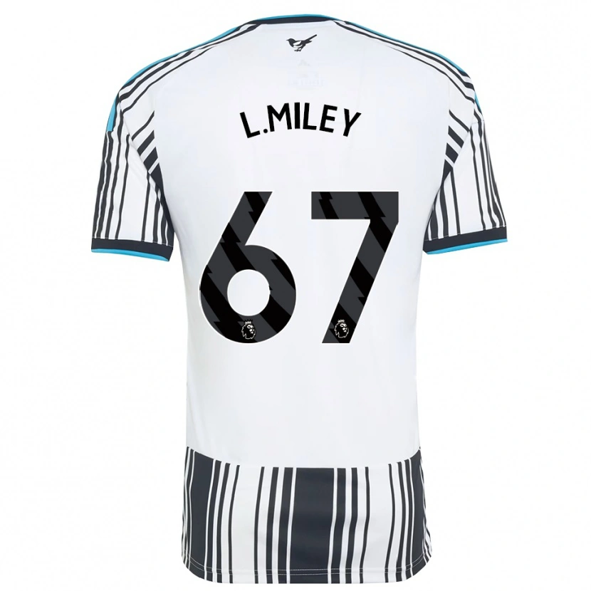 Danxen Mulher Camisola Lewis Miley #67 Skyblue Preto Branco Principal 2026/27 Camisa