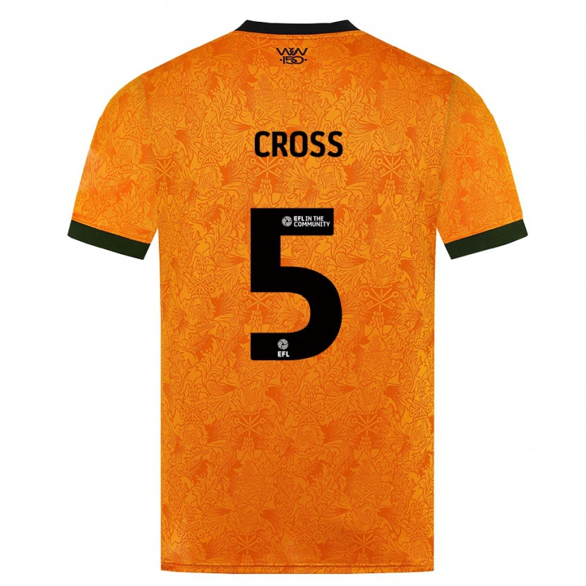 Danxen Mulher Camisola Emma Cross #5 Laranja Preto Principal 2026/27 Camisa