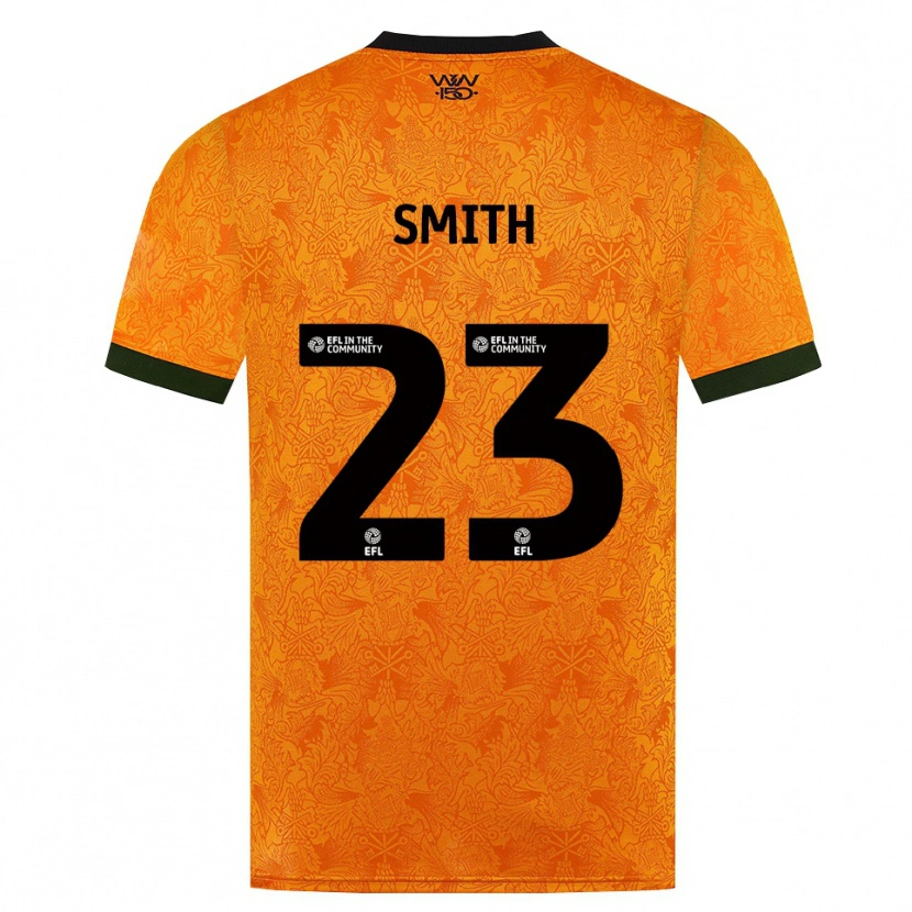 Danxen Mulher Camisola Josie Smith #23 Laranja Preto Principal 2026/27 Camisa