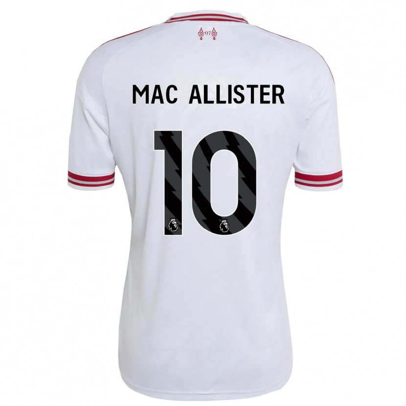 Danxen Mulher Camisola Alexis Mac Allister #10 Vermelho Branco Alternativa 2026/27 Camisa