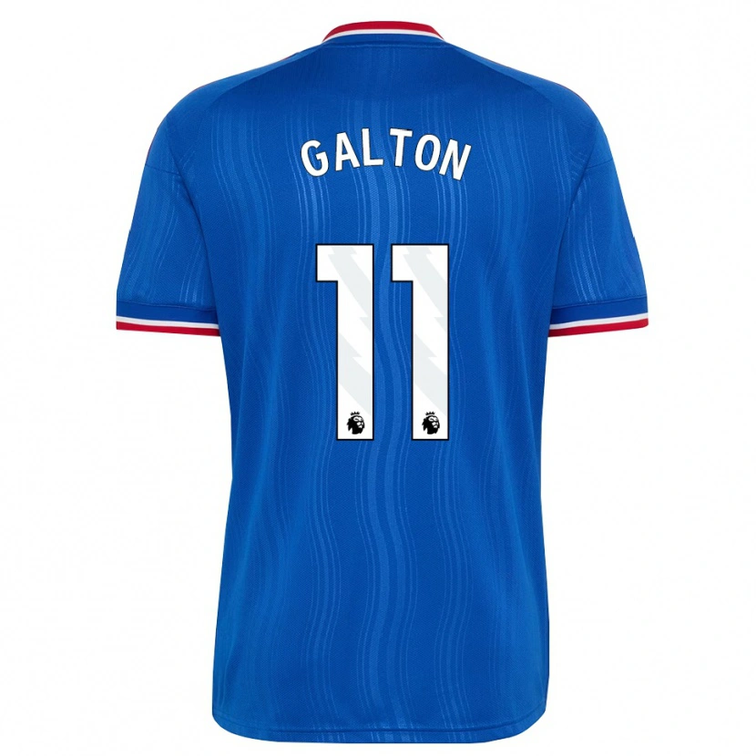 Danxen Mulher Camisola Leah Galton #11 Azul Branco Vermelho Alternativa 2026/27 Camisa