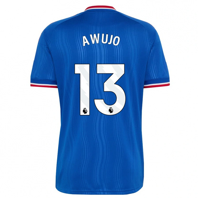 Danxen Mulher Camisola Simi Awujo #13 Azul Branco Vermelho Alternativa 2026/27 Camisa