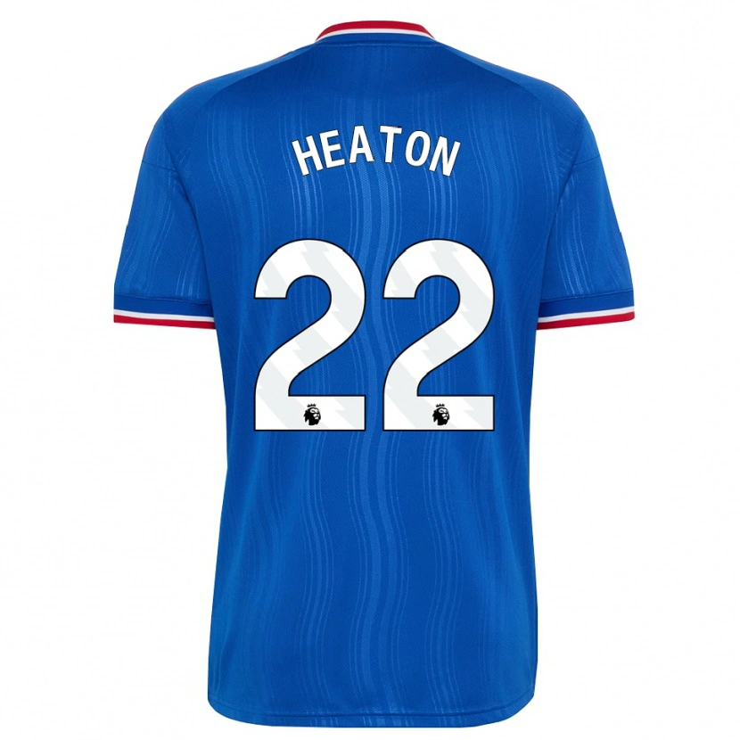 Danxen Mulher Camisola Tom Heaton #22 Azul Branco Vermelho Alternativa 2026/27 Camisa