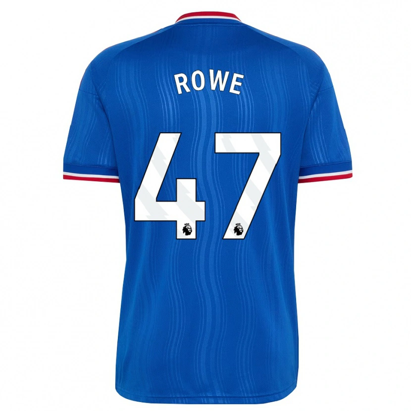 Danxen Mulher Camisola Tommy Rowe #47 Azul Branco Vermelho Alternativa 2026/27 Camisa