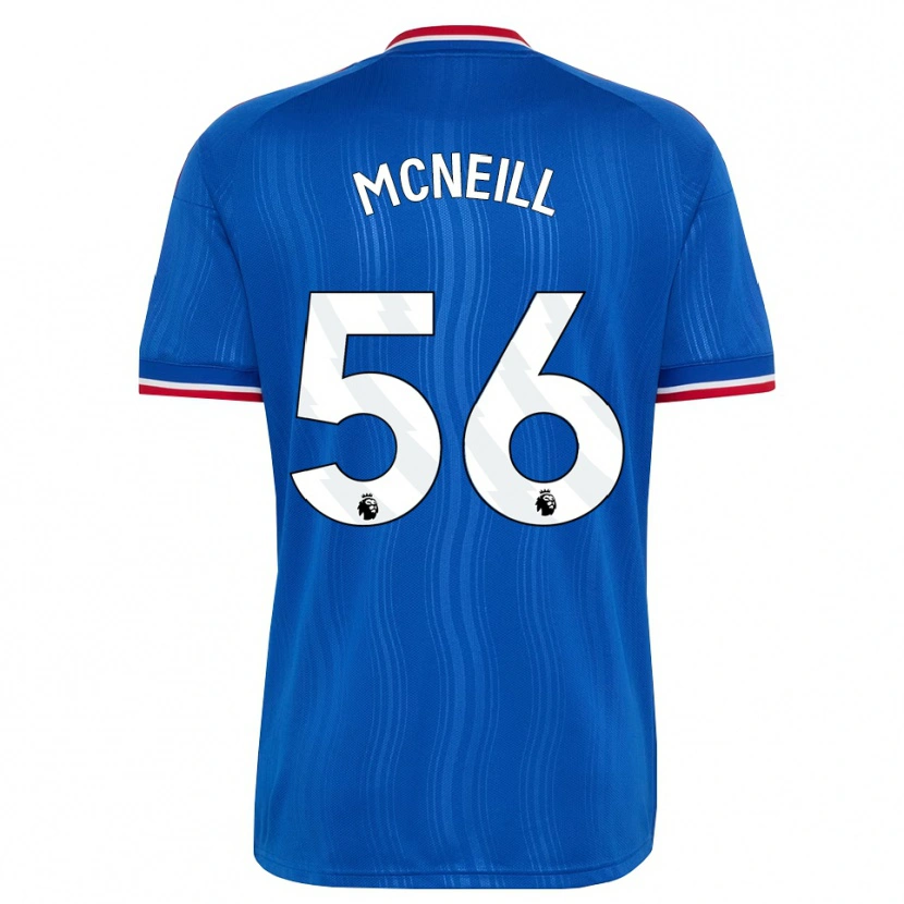 Danxen Mulher Camisola Charlie Mcneill #56 Azul Branco Vermelho Alternativa 2026/27 Camisa