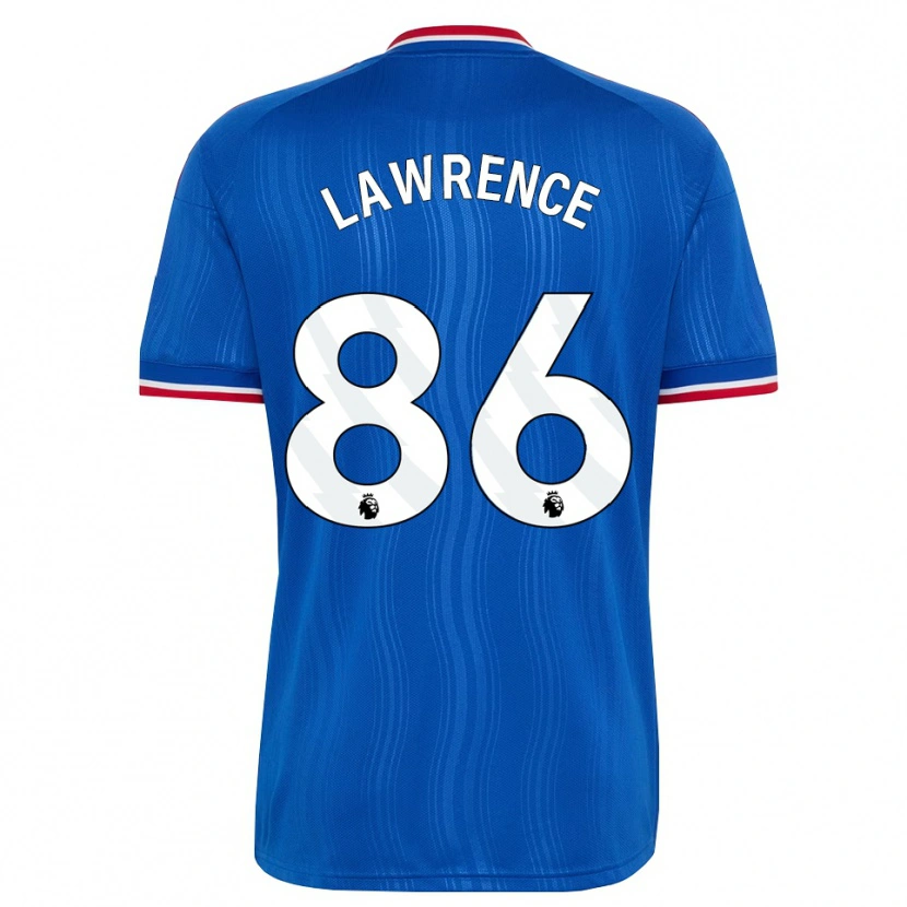 Danxen Mulher Camisola Marcus Lawrence #86 Azul Branco Vermelho Alternativa 2026/27 Camisa