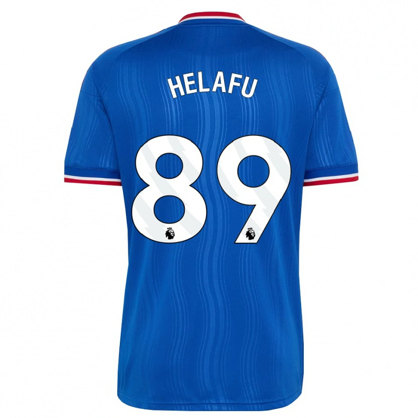 Danxen Mulher Camisola Yuel Helafu #89 Azul Branco Vermelho Alternativa 2026/27 Camisa