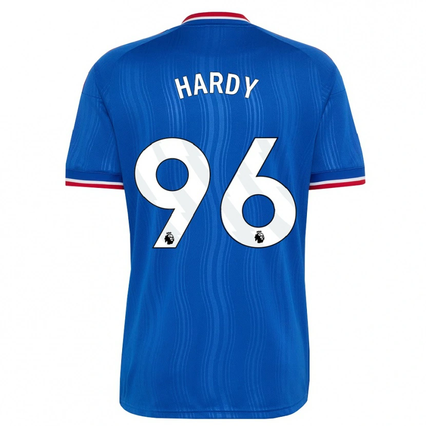 Danxen Mulher Camisola Charlie Hardy #96 Azul Branco Vermelho Alternativa 2026/27 Camisa