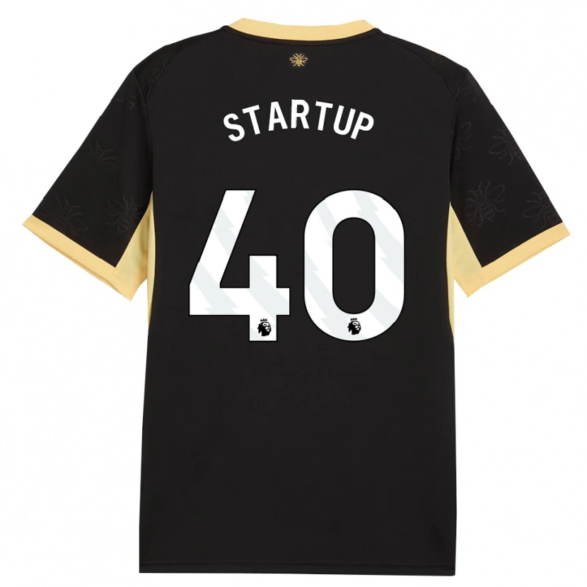 Danxen Mulher Camisola Katie Startup #40 Preto Amarelo Alternativa 2026/27 Camisa