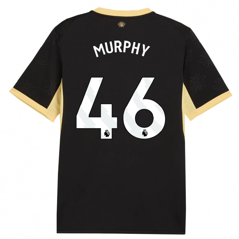 Danxen Mulher Camisola Lily Murphy #46 Preto Amarelo Alternativa 2026/27 Camisa