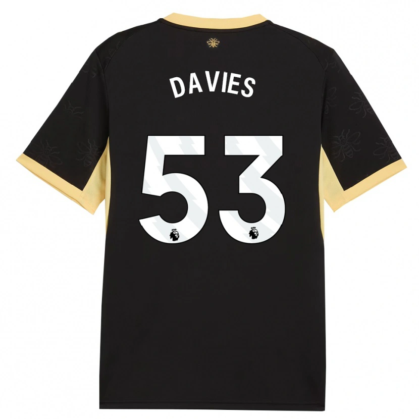 Danxen Mulher Camisola Mayzee Davies #53 Preto Amarelo Alternativa 2026/27 Camisa