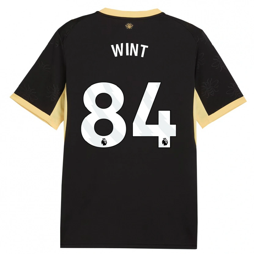 Danxen Mulher Camisola Jack Wint #84 Preto Amarelo Alternativa 2026/27 Camisa