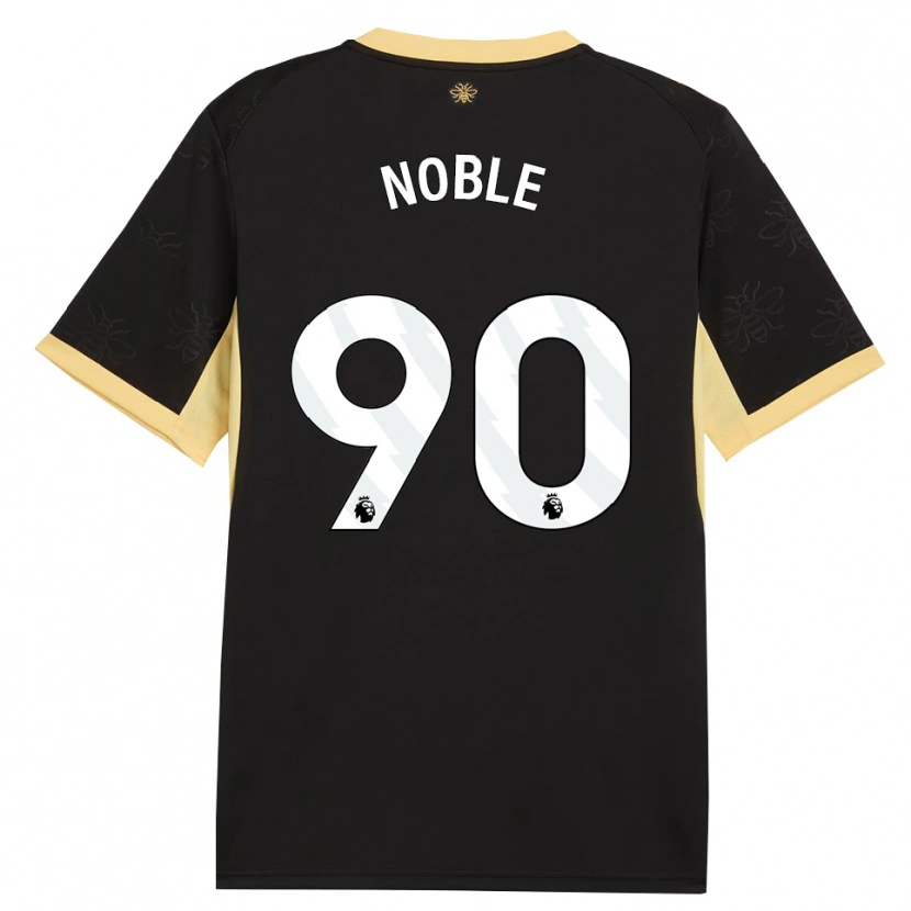 Danxen Mulher Camisola Kian Noble #90 Preto Amarelo Alternativa 2026/27 Camisa
