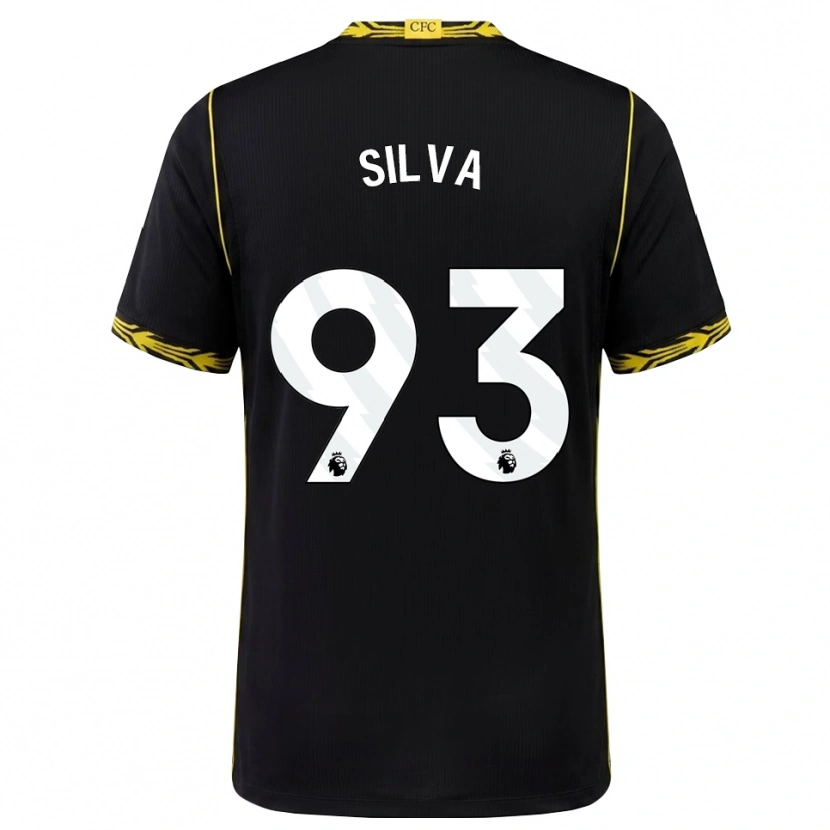 Danxen Mulher Camisola Isaac Badu #93 Preto Amarelo Alternativa 2026/27 Camisa