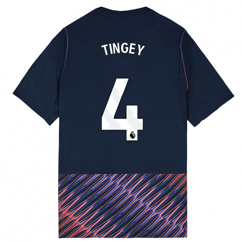 Danxen Mulher Camisola Tyler Tingey #4 Azul Real Branco Alternativa 2026/27 Camisa