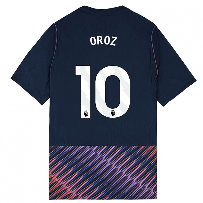 Danxen Mulher Camisola Maite Oroz #10 Azul Real Branco Alternativa 2026/27 Camisa