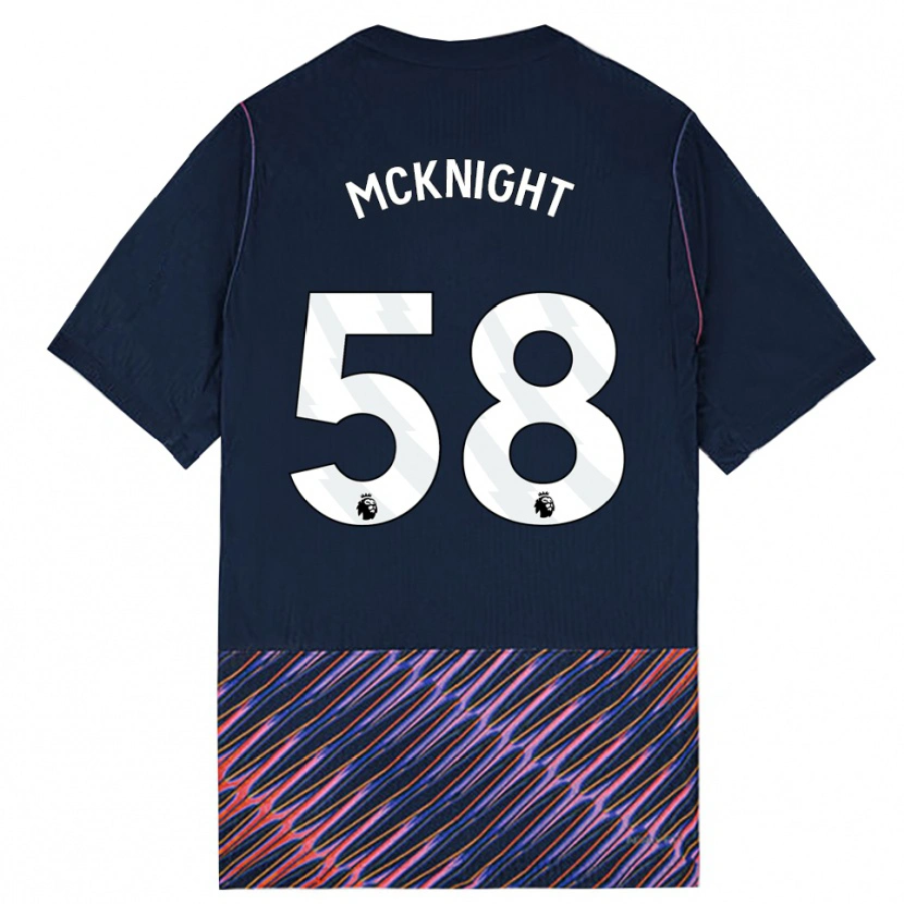 Danxen Mulher Camisola Maxwell Mcknight #58 Azul Real Branco Alternativa 2026/27 Camisa