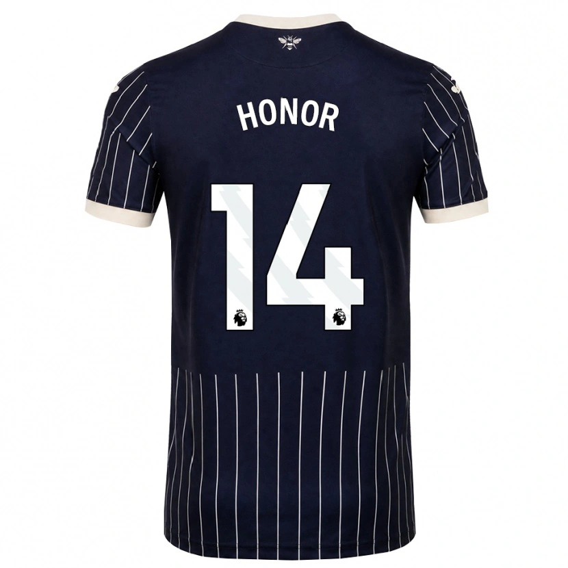 Danxen Mulher Camisola Otis Honor #14 Preto Branco Alternativa 2026/27 Camisa