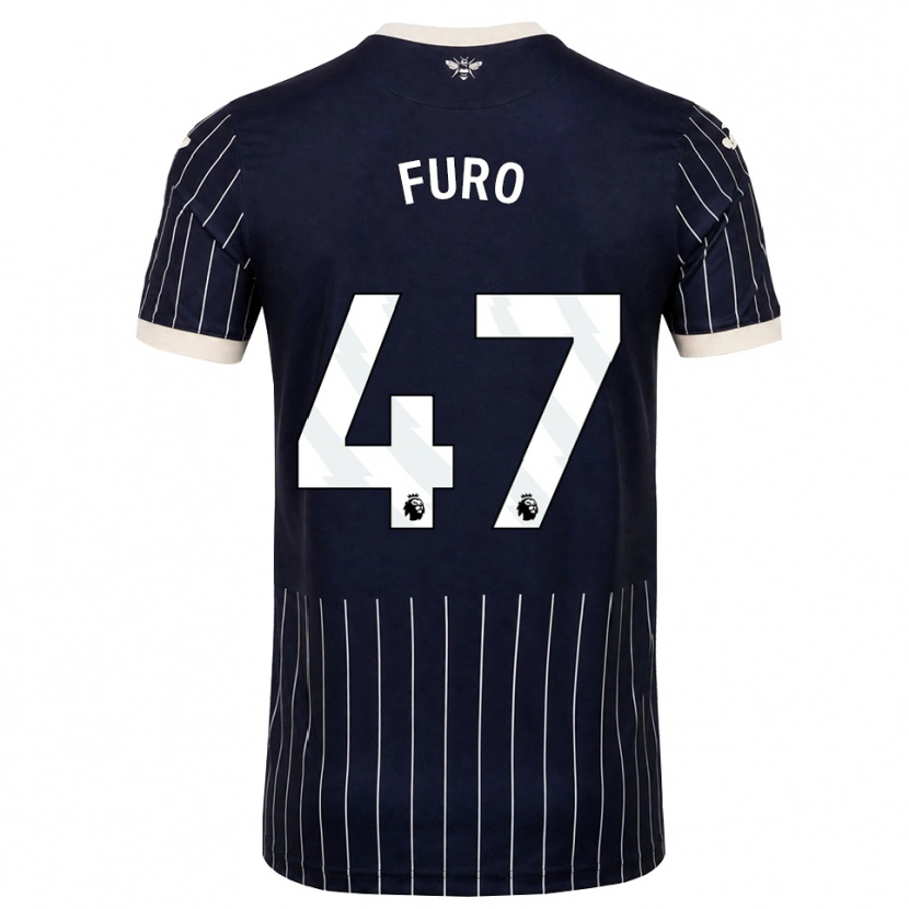 Danxen Mulher Camisola Kaye Furo #47 Preto Branco Alternativa 2026/27 Camisa