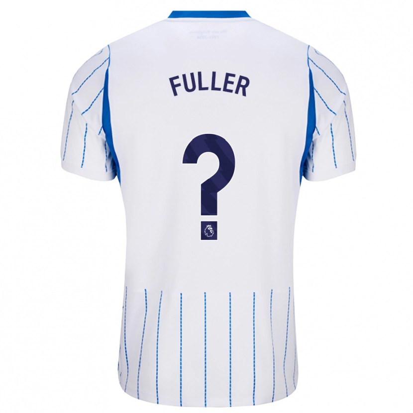 Danxen Mulher Camisola Jaydon Fuller #0 Dodgerblue Branco Alternativa 2026/27 Camisa