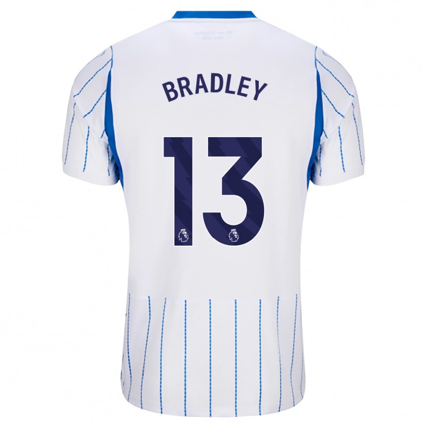 Danxen Mulher Camisola Cash Bradley #13 Dodgerblue Branco Alternativa 2026/27 Camisa