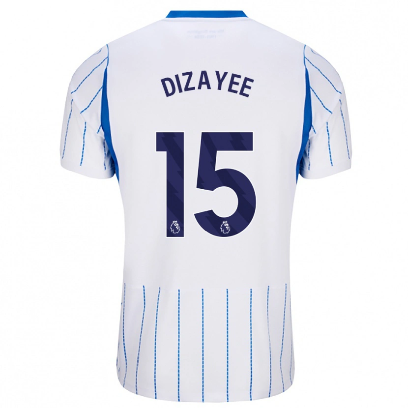 Danxen Mulher Camisola Lolan Dizayee #15 Dodgerblue Branco Alternativa 2026/27 Camisa