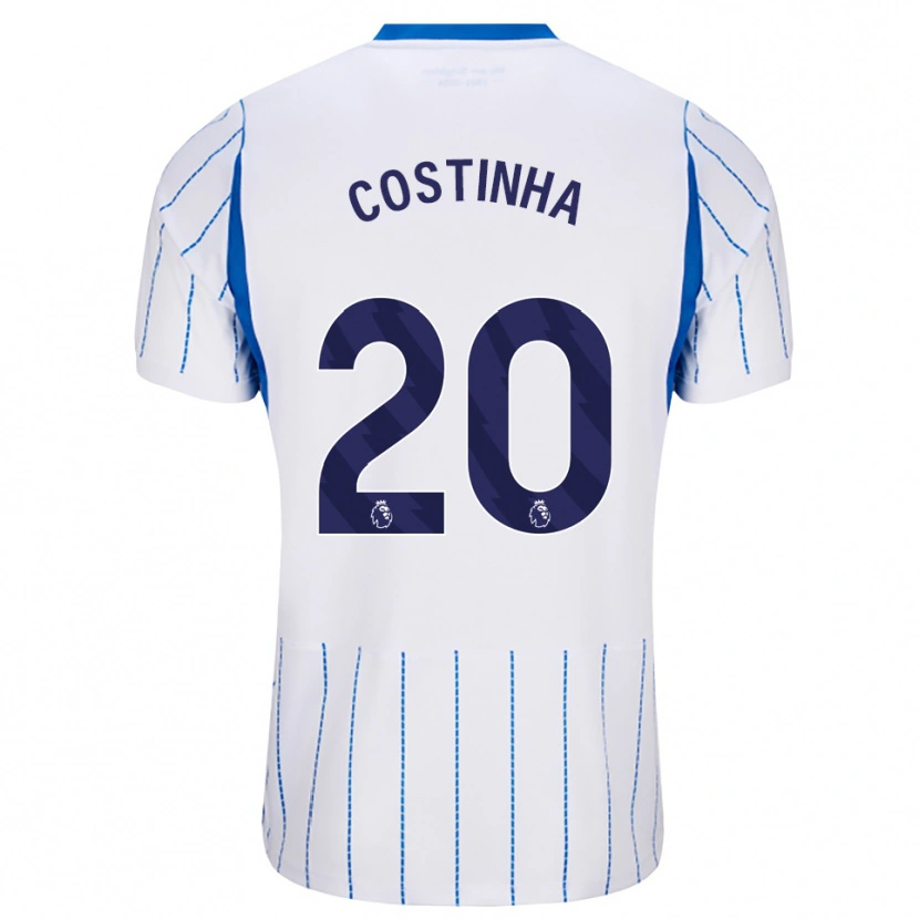 Danxen Mulher Camisola João Pedro Loureiro Da Costa #20 Dodgerblue Branco Alternativa 2026/27 Camisa