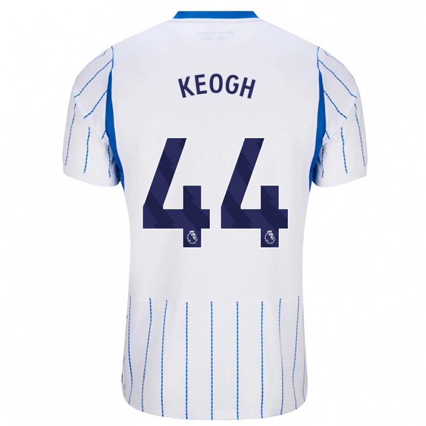 Danxen Mulher Camisola Sean Keogh #44 Dodgerblue Branco Alternativa 2026/27 Camisa