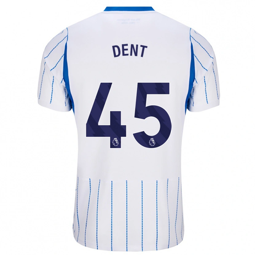 Danxen Mulher Camisola Lily Dent #45 Dodgerblue Branco Alternativa 2026/27 Camisa
