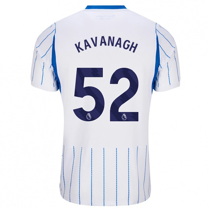 Danxen Mulher Camisola Leigh Kavanagh #52 Dodgerblue Branco Alternativa 2026/27 Camisa
