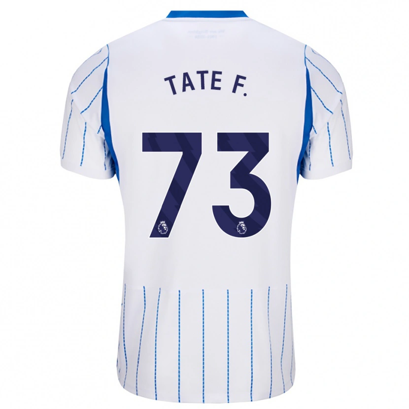 Danxen Mulher Camisola Tate Ferdinand #73 Dodgerblue Branco Alternativa 2026/27 Camisa
