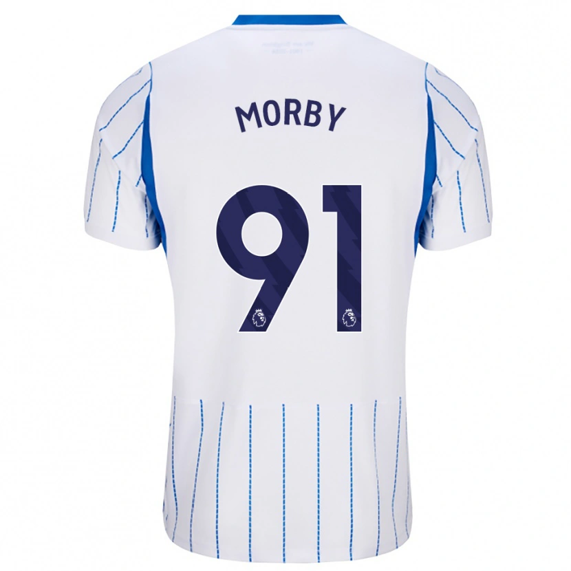 Danxen Mulher Camisola Jackson Morby #91 Dodgerblue Branco Alternativa 2026/27 Camisa