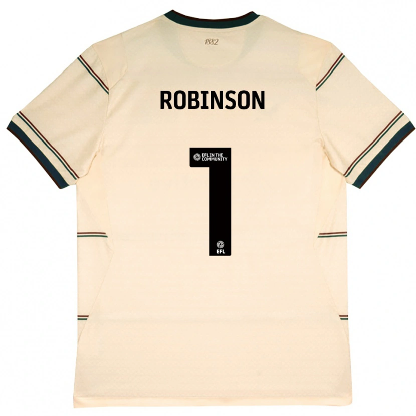 Danxen Mulher Camisola Jack Robinson #1 Beige Borgonha Alternativa 2026/27 Camisa