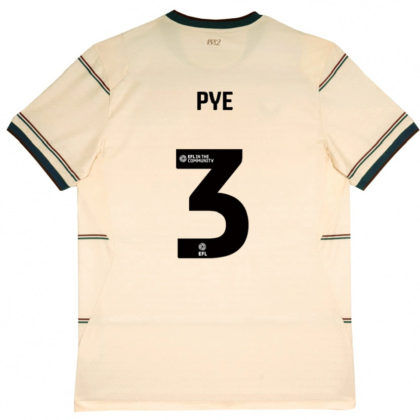 Danxen Mulher Camisola Logan Pye #3 Beige Borgonha Alternativa 2026/27 Camisa