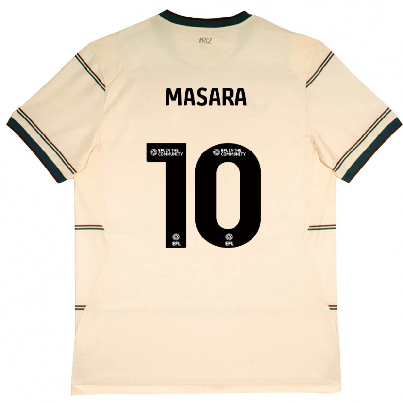 Danxen Mulher Camisola Vishon Masara #10 Beige Borgonha Alternativa 2026/27 Camisa